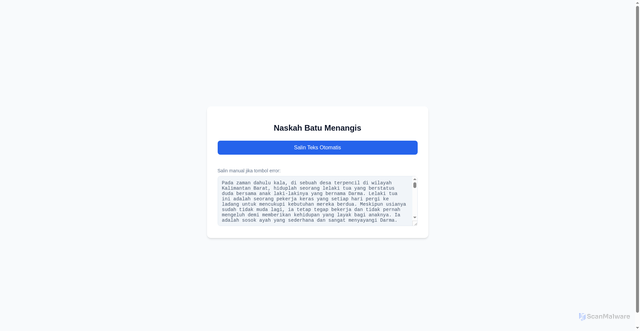 Security scan screenshot of https://tugas-indo-vli7gpihdv.edgeone.app/
