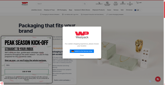 Security scan screenshot of https://www.westpack.com