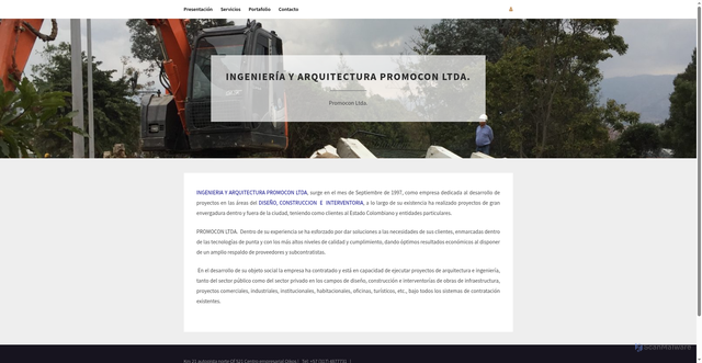 Security scan screenshot of https://promocon.co