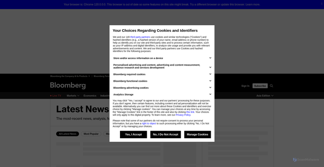 Security scan screenshot of https://demo-website-for-testing-l8t33mffno.edgeone.dev/Latest%20News%20&%20Updates_%20Breaking%20News,%20Headlines%20Today.html