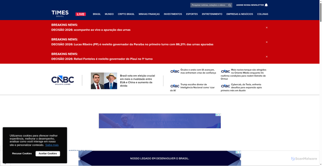 Security scan screenshot of https://timesbrasil.com.br/brasil/veja-o-dia-dos-candidatos-a-presidencia/