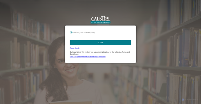 Security scan screenshot of https://sew.calstrs.com