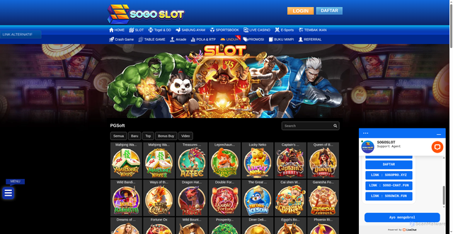 Security scan screenshot of https://sogoxyz.store/desktop/game/slot/pgsoft