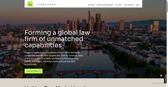 Security scan screenshot of https://www.oursharedambition.com