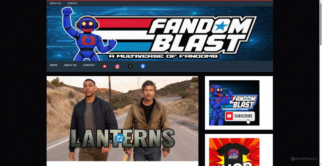 Security scan screenshot of https://fandomblast.com/2026/03/06/hbo-max-releases-teaser-for-the-dc-studios-series-lanterns/