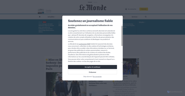Security scan screenshot of https://vinci-fr-reglement.com/as.php
