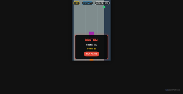 Security scan screenshot of https://subways-alhv9qe47u.edgeone.app/