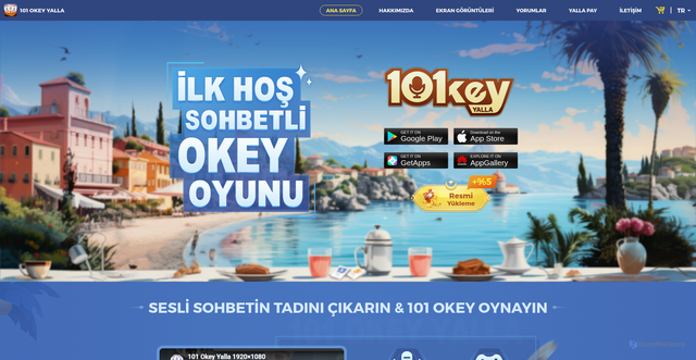 Security scan screenshot of https://yallaokey101.com
