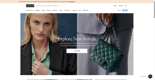 Security scan screenshot of https://trendlee.myshopify.com