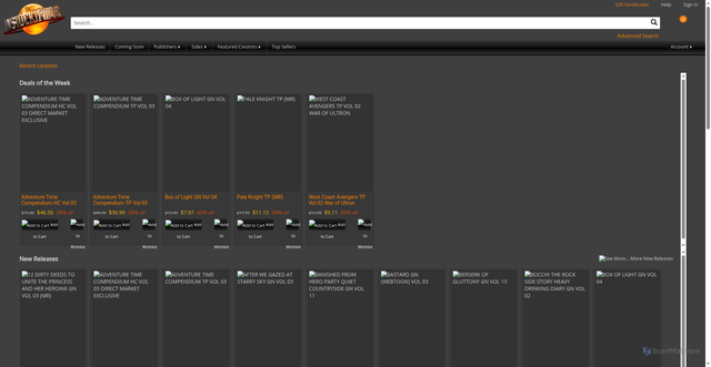 Security scan screenshot of https://instocktrades.com
