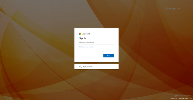 Security scan screenshot of https://logoplaste365.sharepoint.com