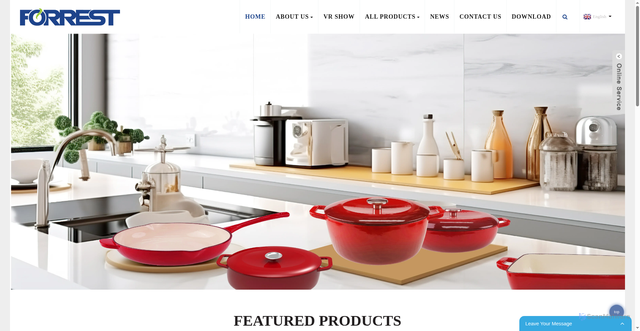 Security scan screenshot of https://www.hbforrest.com