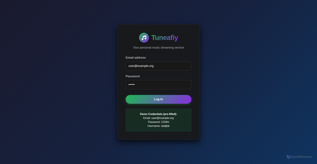 Security scan screenshot of https://tuneafiy-ezvrxn0mkb.edgeone.app/