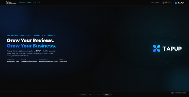 Security scan screenshot of https://digmar-3d0p8mfbp2.edgeone.app/