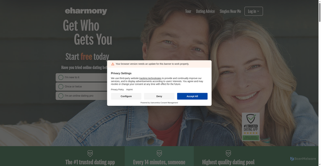 Security scan screenshot of https://img.eharmony.com