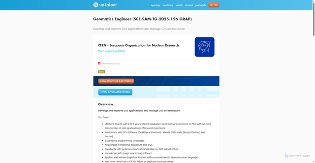 Security scan screenshot of https://untalent.org/jobs/geomatics-engineer-sce-sam-tg-2025-156-grap