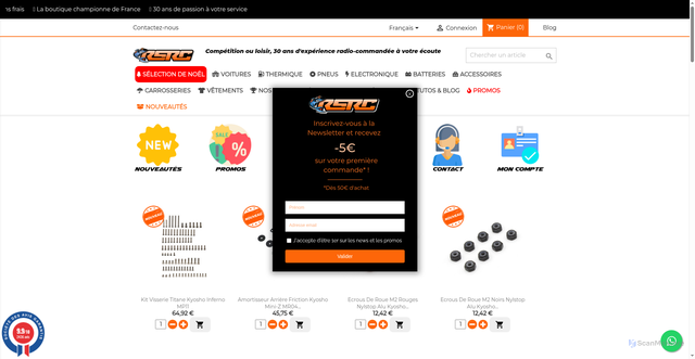Security scan screenshot of https://rsrc.biz
