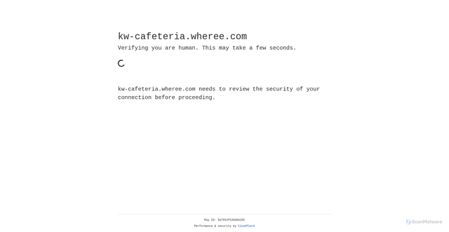 Security scan screenshot of https://kw-cafeteria.wheree.com/