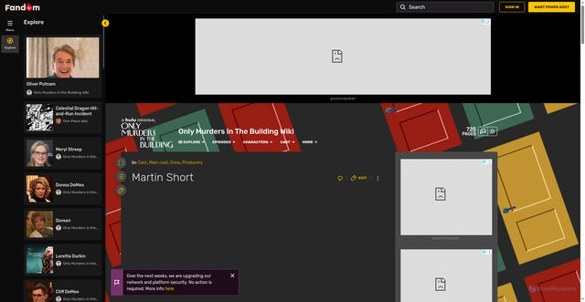 Security scan screenshot of https://only-murders-in-the-building.fandom.com/wiki/Martin_Short