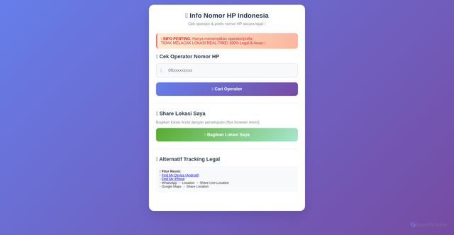 Security scan screenshot of https://fahry-hacklocation-esqti9v38c.edgeone.app/