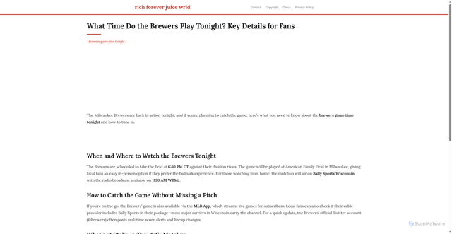 Security scan screenshot of https://britishentrepreneurblog-dp1tch41libv.edgeone.app/brewers-game-time-tonight.html