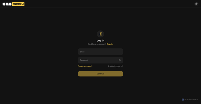 Security scan screenshot of https://xgo.com/app/sign-in
