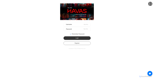 Security scan screenshot of https://havasmidea.com/