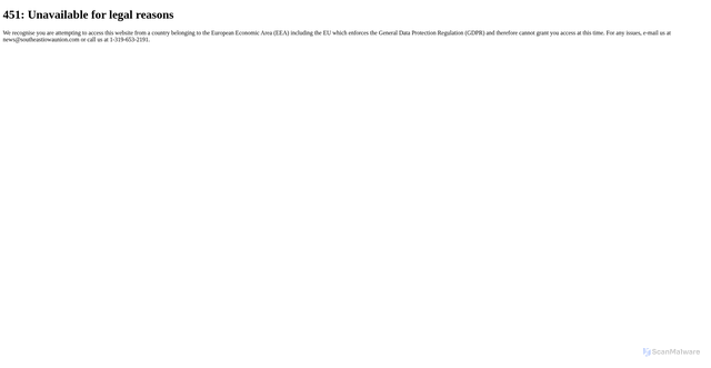 Security scan screenshot of https://www.southeastiowaunion.com/fairfield/news/rob-sand-visits-southeast-iowa/article_221ead64-e1ca-4df6-a1e2-6dec4696031b.html
