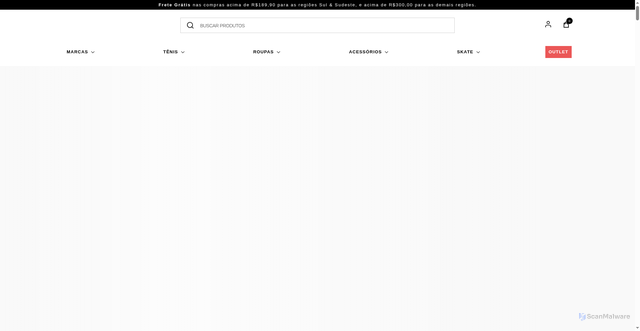 Security scan screenshot of https://acertopgmeicmpj.pages.dev/tenis/marca-vans