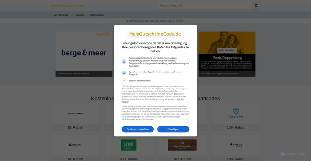 Security scan screenshot of https://banners.webmasterplan.com