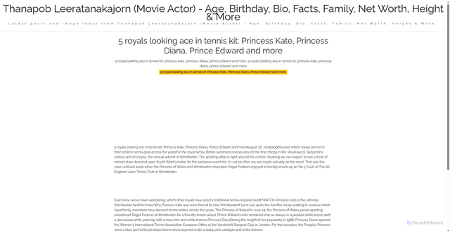 Security scan screenshot of https://nusaglobalmedia-dpsuywzva9wq.edgeone.app/5-royals-looking-ace-in-tennis-kit-princess-kate-princess-diana-prince-edward-and-more.html