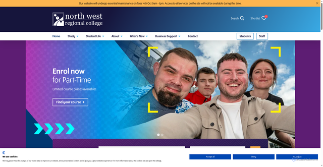 Security scan screenshot of https://www.nwrc.ac.uk/