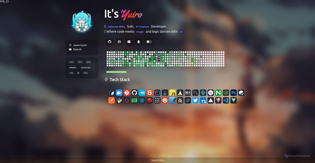 Security scan screenshot of https://yuiro-cqg2g7pprj.edgeone.dev/