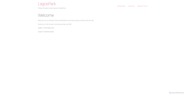 Security scan screenshot of https://lagospark.com
