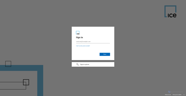Security scan screenshot of https://servicenow.ice.com
