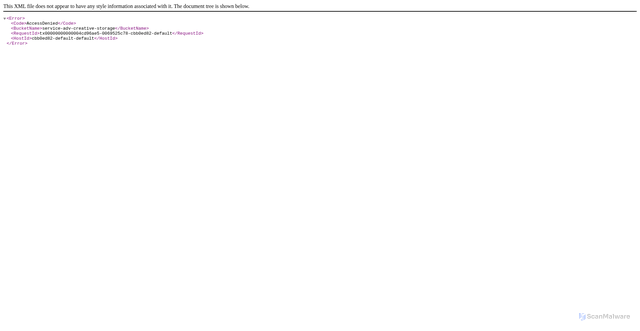 Security scan screenshot of https://ads-storage-avito.cdnvideo.ru