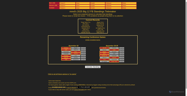 Security scan screenshot of https://bball.notnothing.net/