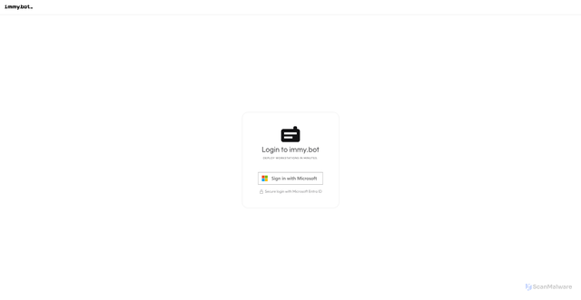 Security scan screenshot of https://intelice.immy.bot