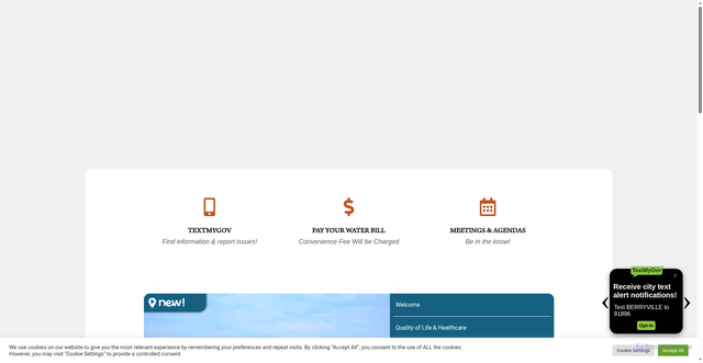 Security scan screenshot of https://berryvillear.gov/