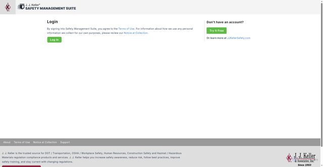 Security scan screenshot of https://www.jjkellerportal.com