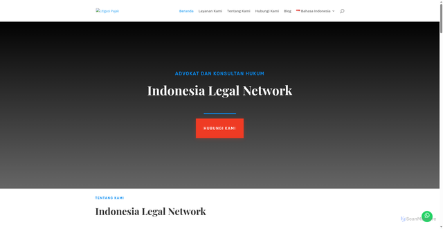 Security scan screenshot of http://litigasipajak.id/