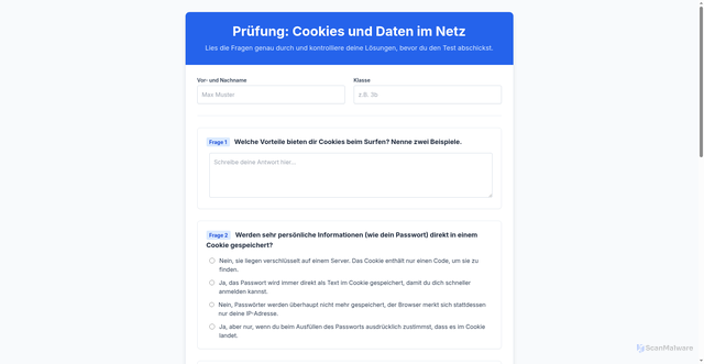 Security scan screenshot of https://cookiestest-vctutokz4f.edgeone.app/