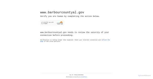 Security scan screenshot of https://www.barbourcountyal.gov/