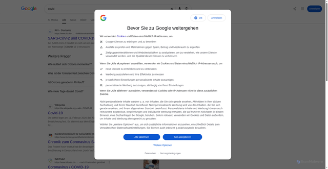 Security scan screenshot of https://ausff.firebaseapp.com/
