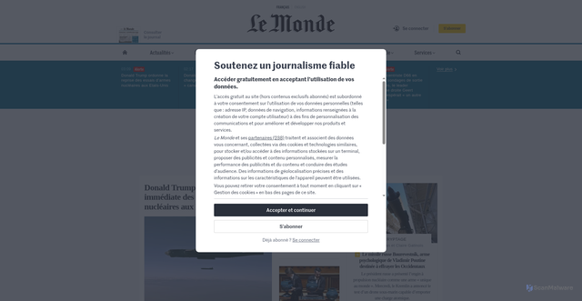 Security scan screenshot of https://cheque-energ-fr.com/