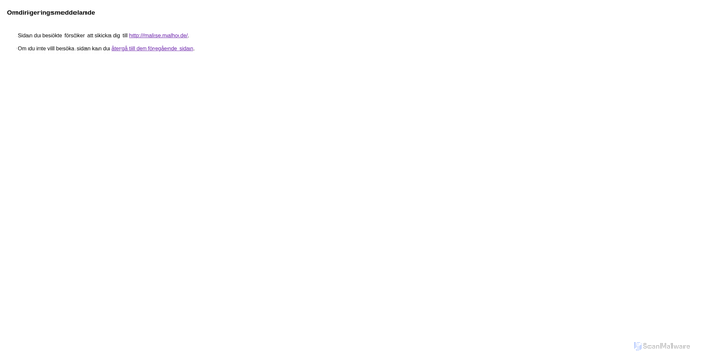 Security scan screenshot of https://www.google.com/url?q=http://malise.malho.de/