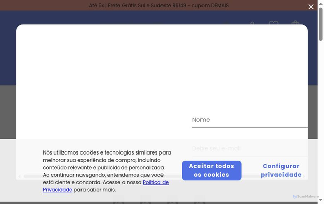 Security scan screenshot of https://www.posthaus.com.br