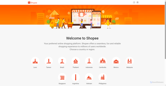 Security scan screenshot of https://mp-others-sg7-sg8-210.dr-wan.shopeemobile.com