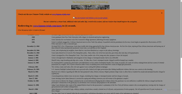 Security scan screenshot of http://law2.umkc.edu/faculty/projects/ftrials/goetz/goetzchrono.html