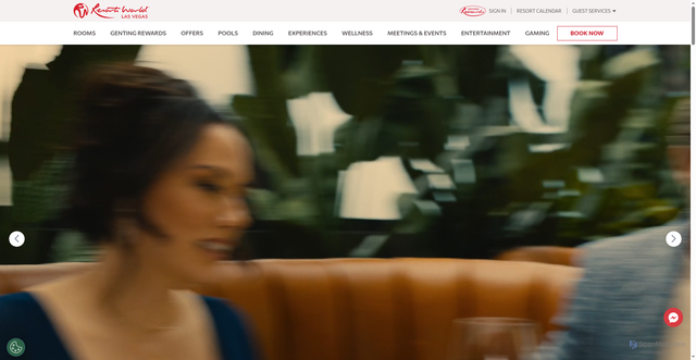 Security scan screenshot of https://www.rwlasvegas.com